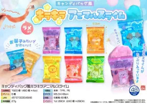 Candy Bag Style Glitter Animal Slime
