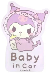 Sanrio Magnet Car Sign Kuromi