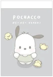 Sanrio Mini Memo Hey hey Hold me! Pochacco