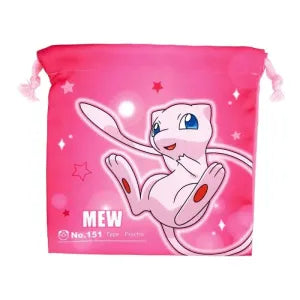 Pokemon Flat ”Kinchaku” Pouch Starlight / Mew