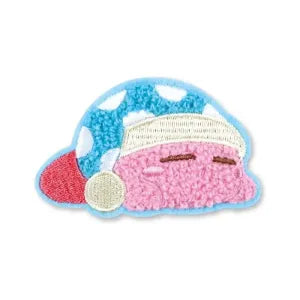 Fluffy Embroidered Sticker - Sleep