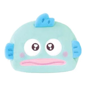 Sanrio Characters Plush Shell-shaped Face Pouch - Hangyodon
