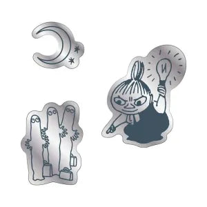 Moomin Decoration Mirror - Mii & Nyoro-nyoro