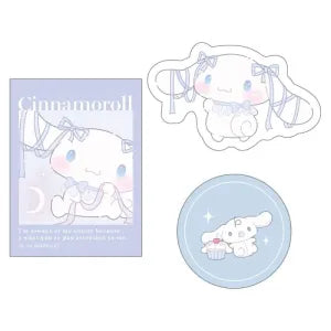 Sanrio Characters Clear Matte Sticker Set Ballet Core / Cinnamoroll