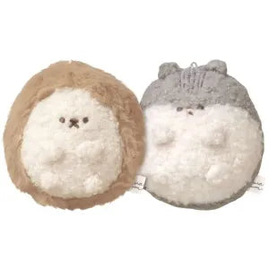 Two pcs plush keychain - Fuwahari & Fuwahamu