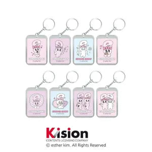 Trading Slide Tin Case Key Holder / Esther Bunny