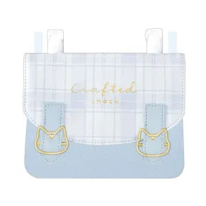 Wide Pochette Pocket / Blue Checkered