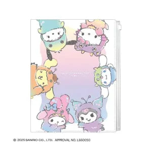 T_Sanrio Monster 6‑Piece Clear File / Monster