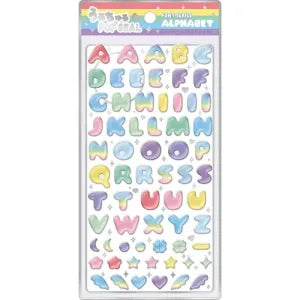 Ulchuru Pop Sticker / Alphabet Colorful