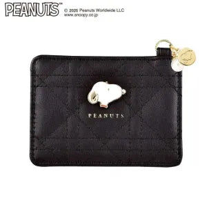 Snoopy Pass Case / Quilted P Black