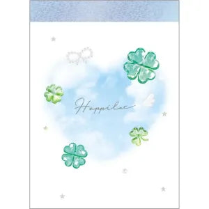 T Clover Collection Mini Memo Pad / Happy Lot