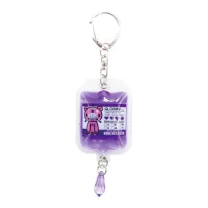 Gloomy Blood Transfusion Pack Mascot PURPLE