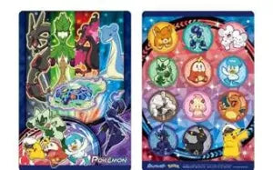 Plastic Sheet Pokémon - Six Heroes
