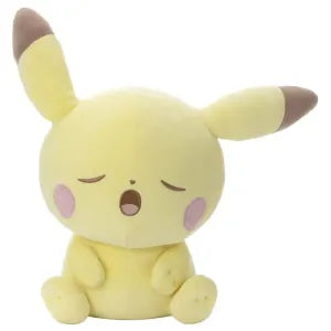 Pokemon Peaceful Place ”Pokepeace” Plushie (Good night Ver.) Pikachu W430×H400×D270mm