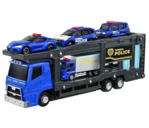 Police Carrier Car Set