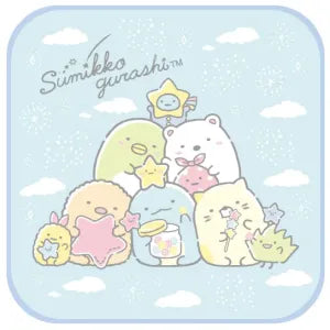 Sumikkogurashi Petit Towel Strolling under stars Blue