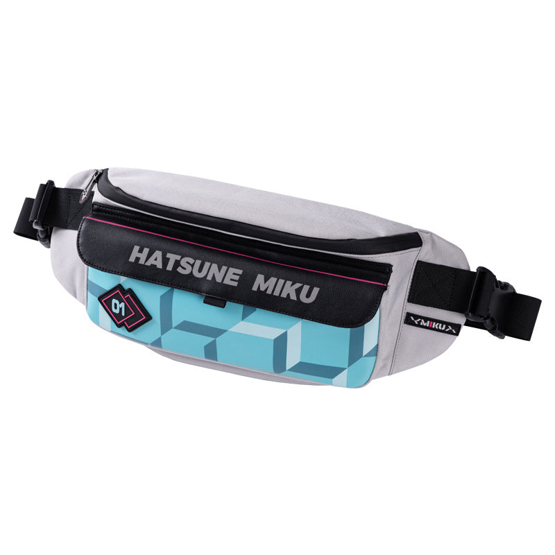Moeyu Hatsune Miku Stereo Chest Bag – Magnetic Buckle Crossbody - Kanako.store