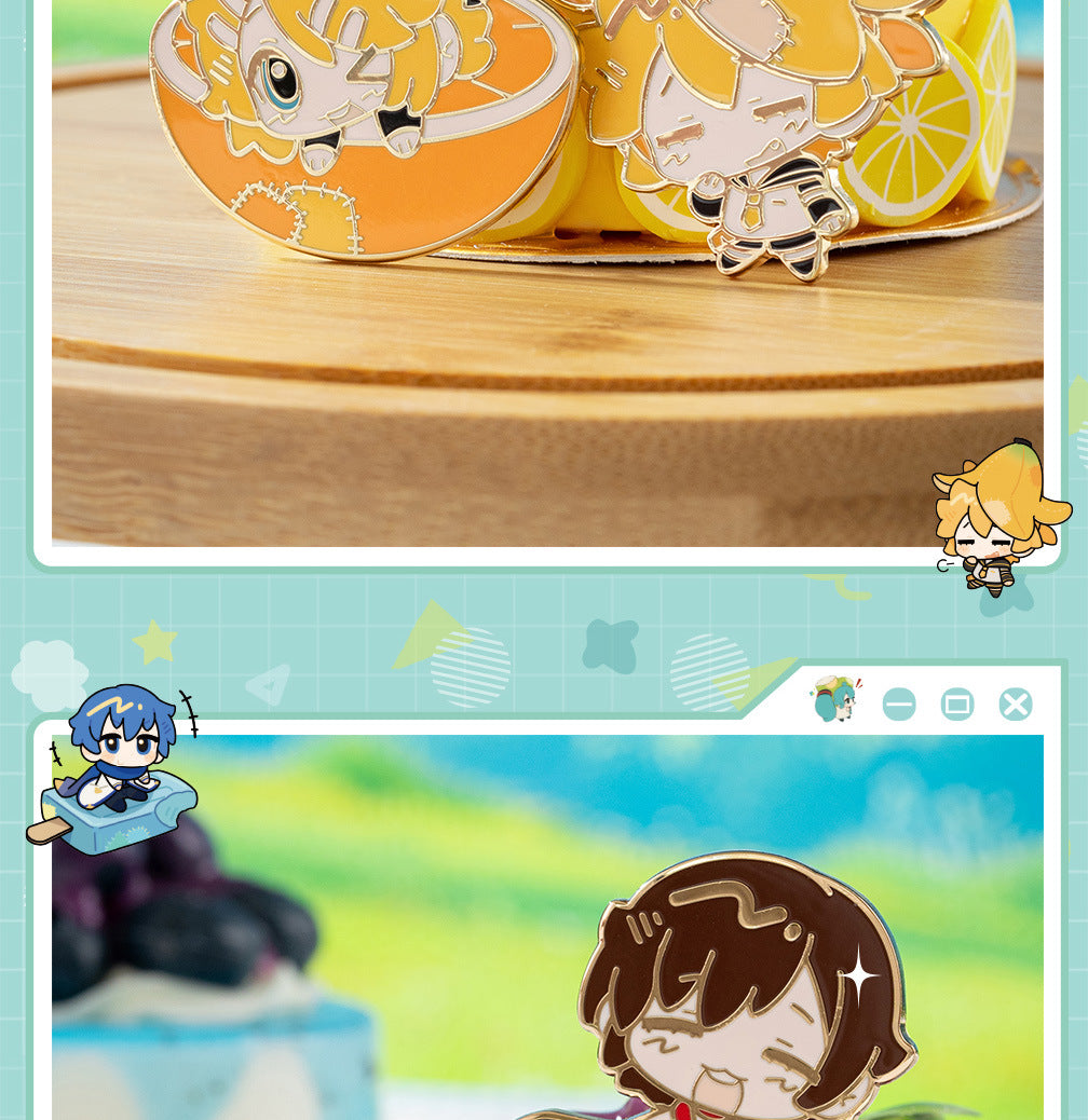 Moeyu: Hatsune Miku AMU Series Metal Enamel Brooch (Blind Box) - Kanako.store