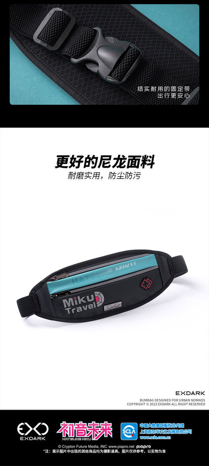 Moeyu Hatsune Miku Travel Series Running Bag - Kanako.store