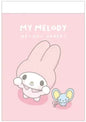 Sanrio Mini Memo Hey hey Hold me! My Melody