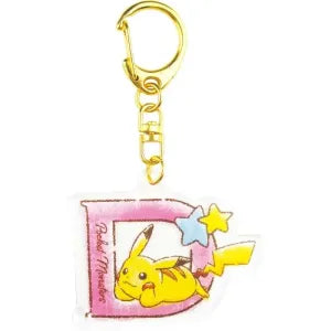 Pokemon Initial Acrylic Keychain D