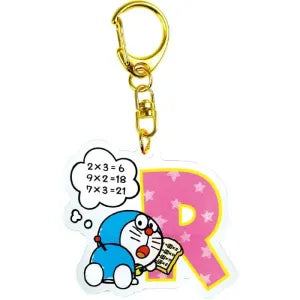 I'm Doraemon Initial Acrylic Keychain R
