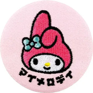Sanrio Embroidery Can Badge My Melody