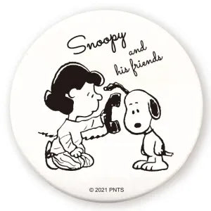Snoopy Coloring Can Badge (Large) Lucy