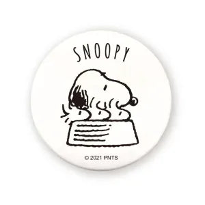 Snoopy Coloring Can Badge (small) Dog dish