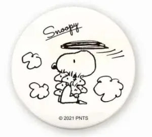 Snoopy Coloring Can Badge (Small) Buzzing