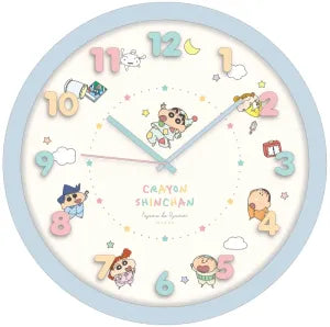 Crayon Shin-chan Icon Wall Clock Pajama Friends