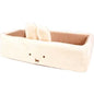 Plush tray long - Mocha