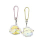 Sumikkogurashi Clear Pair Acrylic Keychains Tonkatsu & Cat Feather