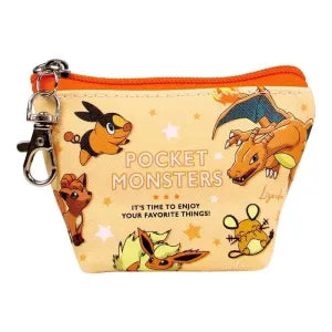Pokemon Triangle-shaped Mini Pouch Colors / Orange