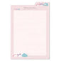 Sanrio Writing pad with Index Funyumaru / Pink