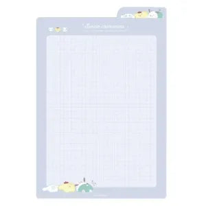 Sanrio Writing pad with Index Funyumaru / Blue