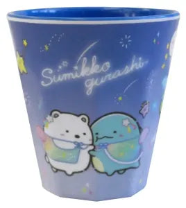 Sumikkogurashi Melamine cup Strolling under stars Blue