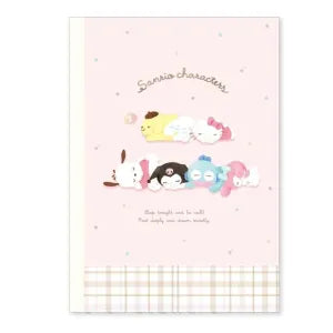 Sanrio B5 Grid Notebook Fluffy / Good night *