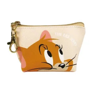 Triangle mini pouch - Close-up / Beige