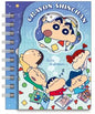 Crayon Shin-chan Mini Ring Binder Memo with a Magnet Good Night Friends