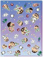 Crayon Shin-chan 6P+1 Change File Holder Pajama Splash