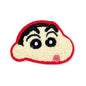 Fluffy embroidery sticker - Shin-chan