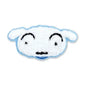 Fluffy embroidery sticker - Shiro