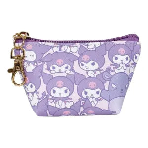 Mini triangle pouch / Crowded 2 - Kuromi