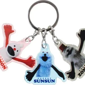Puppet Sunsun 3 Charm Key Holder - Set
