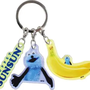 Puppet Sunsun 3 Charm Key Holder - Various