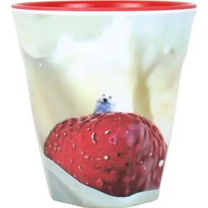 Puppet Sunsun Matte Melamine Cup - Strawberry