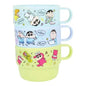 Crayon Shin-chan Plastic Cup 3P Set - Doodle