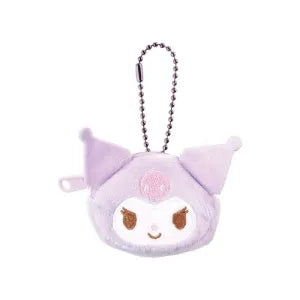 Sanrio Characters Backpack-shaped Pouch - Face / Kuromi