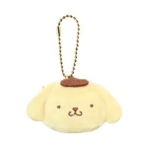 Sanrio Characters Backpack-shaped Pouch - Face / Pom Pom Purin